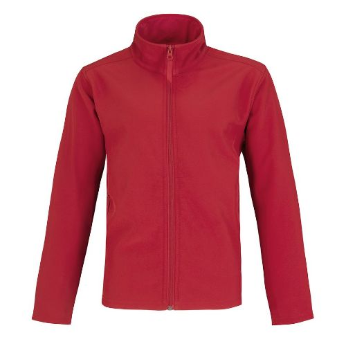 B & C Collection B&C Id.701 Softshell Jacket /Men Red/Warm Grey Lining